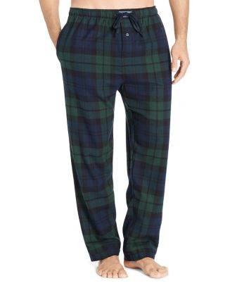 Click for more info about Black Watch Plaid Flannel Pajama Pants