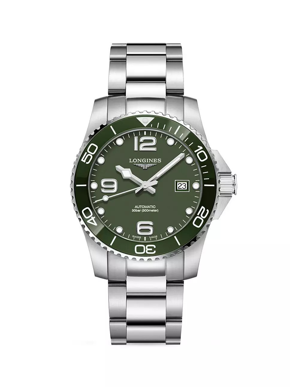 Click for more info about Longines HydroConquest Stainless Steel Bracelet Watch