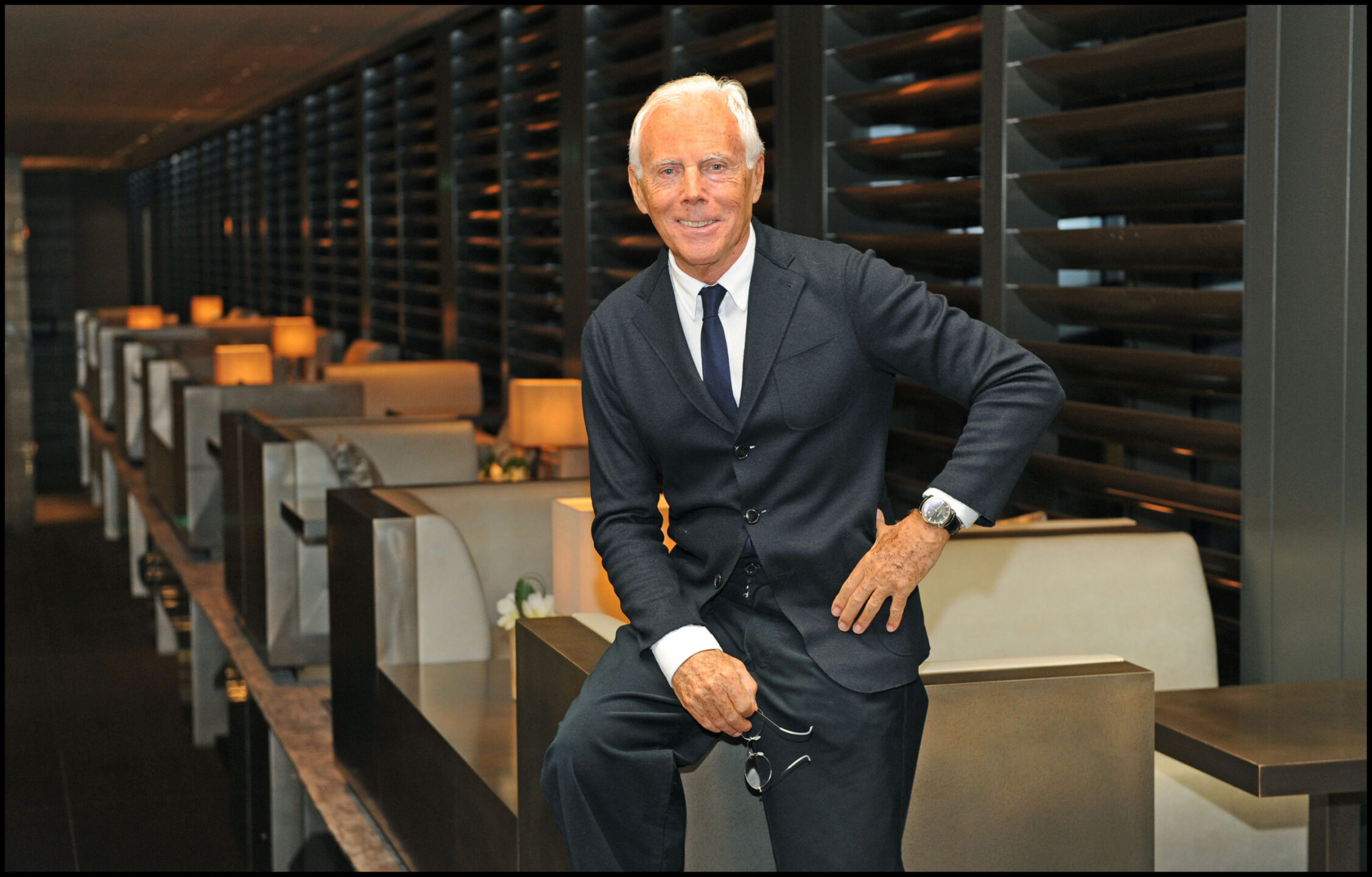 Giorgio Armani – synonymous with elegance and fashion